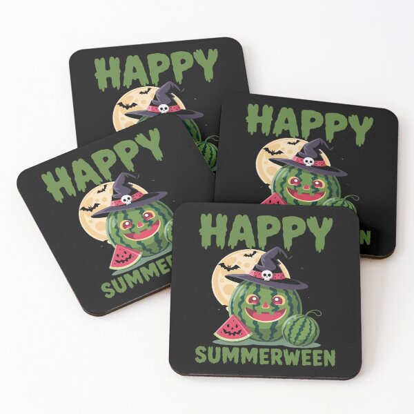 Item preview, Happy Summerween Summer Watermelon Halloween designed and sold by JonGogue.