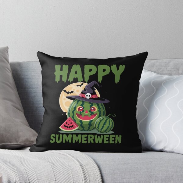 Item preview, Happy Summerween Summer Watermelon Halloween designed and sold by JonGogue.