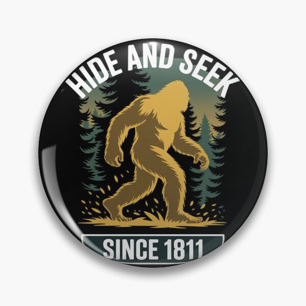 Item preview, Bigfoot Hide and Seek since 1811 designed and sold by lilLilaBatArt.