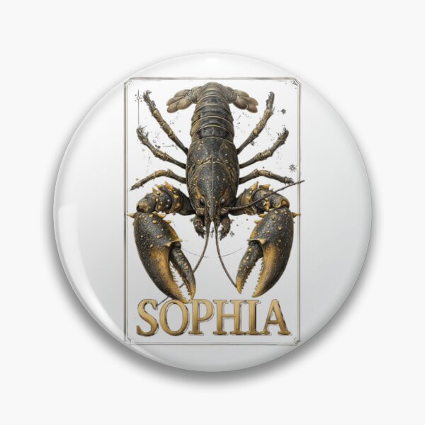 Item preview, Sophia – Cancer Zodiac Sign designed and sold by AlexLineArt.
