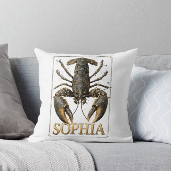 Item preview, Sophia – Cancer Zodiac Sign designed and sold by AlexLineArt.