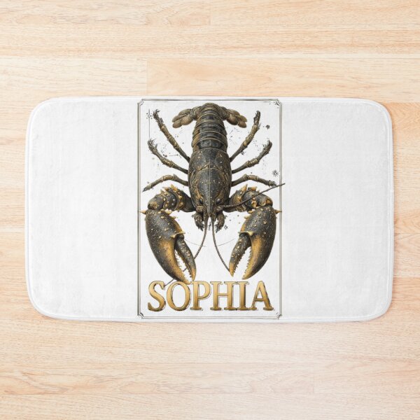 Item preview, Sophia – Cancer Zodiac Sign designed and sold by AlexLineArt.