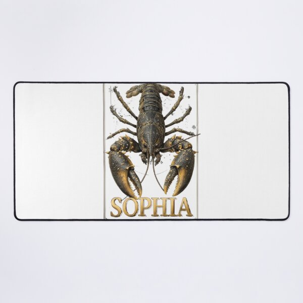 Item preview, Sophia – Cancer Zodiac Sign designed and sold by AlexLineArt.