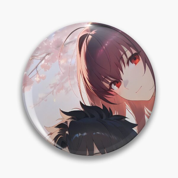 Item preview, Cherry Blossom Lancer Scathach Sukasaha Fate Grand Order Spring Anime Girl Waifu designed and sold by thedarvills.