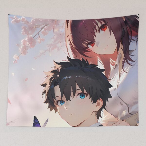 Item preview, Cherry Blossom Lancer Scathach Sukasaha Fate Grand Order Spring Anime Girl Waifu designed and sold by thedarvills.
