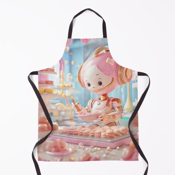 Item preview, Macaron Bot designed and sold by ONYX Pixee.