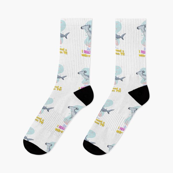 Item preview, Hammerhead Shark Pun - Honey I Need a Wide-Screen TV - Funny Ocean Humor designed and sold by HumTumMe.