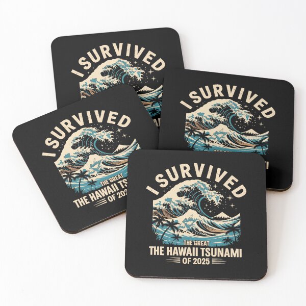 Item preview, Hawaiian Vacation  I Survived Hawaii Tsunami 2025 designed and sold by JonGogue.