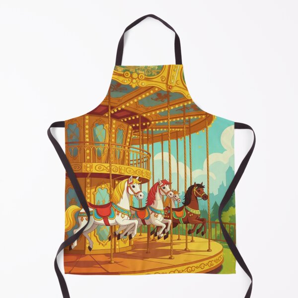 Item preview, Cartoon Carousel designed and sold by ArtQueen777.
