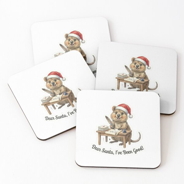Item preview, Letter to Santa Quokka – Cute Christmas Wish List Illustration designed and sold by MiszungART.