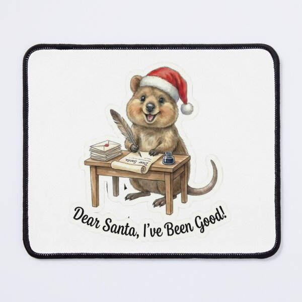 Item preview, Letter to Santa Quokka – Cute Christmas Wish List Illustration designed and sold by MiszungART.