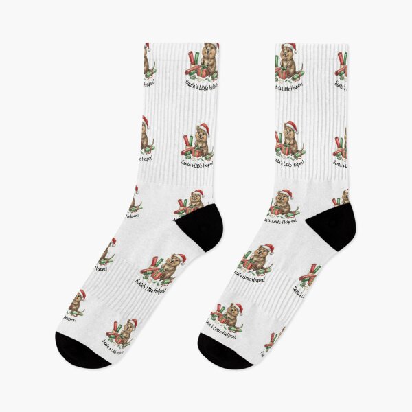 Item preview, Santa’s Little Helper Quokka – Gift Wrapping Christmas Art designed and sold by MiszungART.