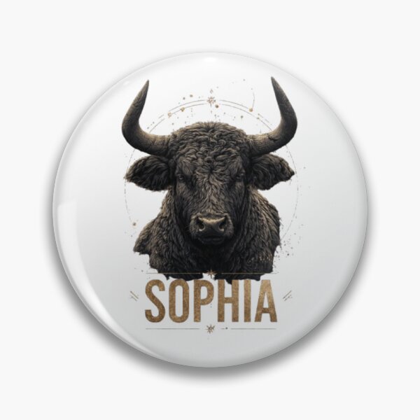 Item preview, Sophia – Taurus Zodiac Sign designed and sold by AlexLineArt.