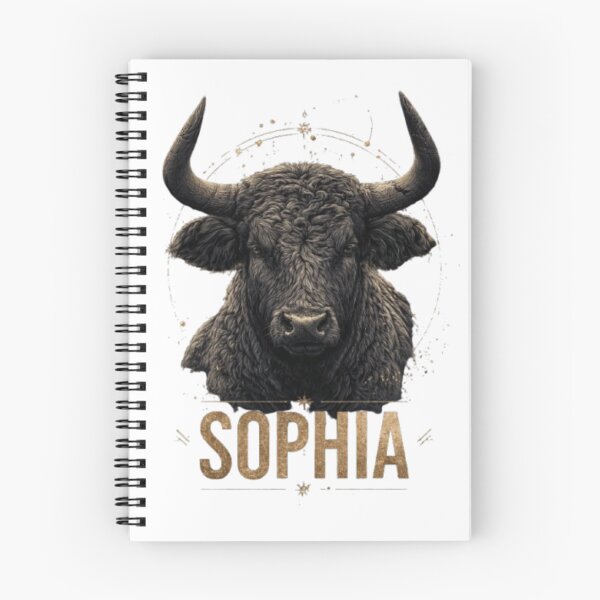 Item preview, Sophia – Taurus Zodiac Sign designed and sold by AlexLineArt.