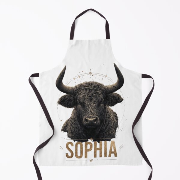 Item preview, Sophia – Taurus Zodiac Sign designed and sold by AlexLineArt.