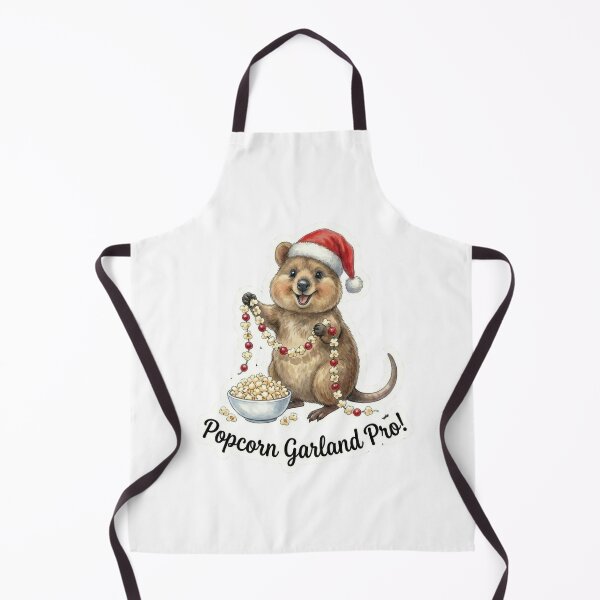 Item preview, Popcorn Garland Quokka – Cute Holiday Decoration Illustration designed and sold by MiszungART.