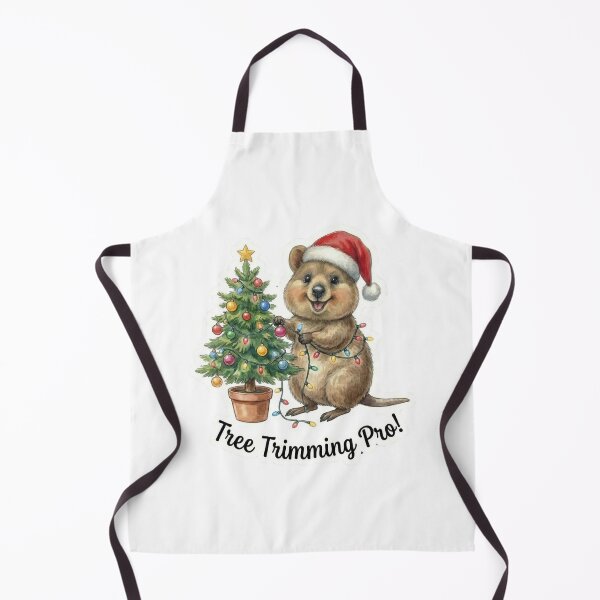 Item preview, Tree Decorating Quokka – Christmas Ornament Hanging Illustration designed and sold by MiszungART.