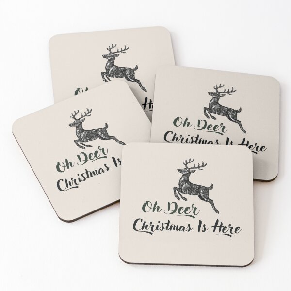 Item preview, Oh Deer Christmas Is Here designed and sold by monika-arthing.