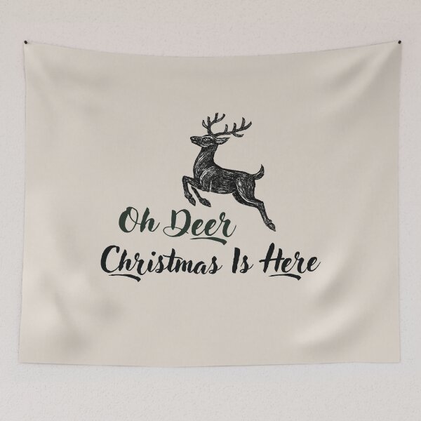 Item preview, Oh Deer Christmas Is Here designed and sold by monika-arthing.