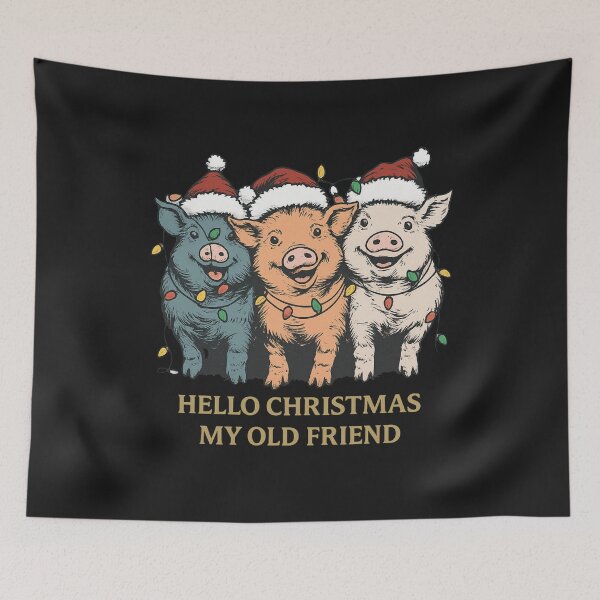 Item preview, Funny Retro Christmas Gingerbread & Santa Shirt – Cute Xmas Holiday Party Tee designed and sold by Printsouf.