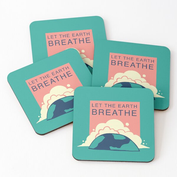 Item preview, Intricate Let The Earth Breathe Emblem designed and sold by CapriCreatives.