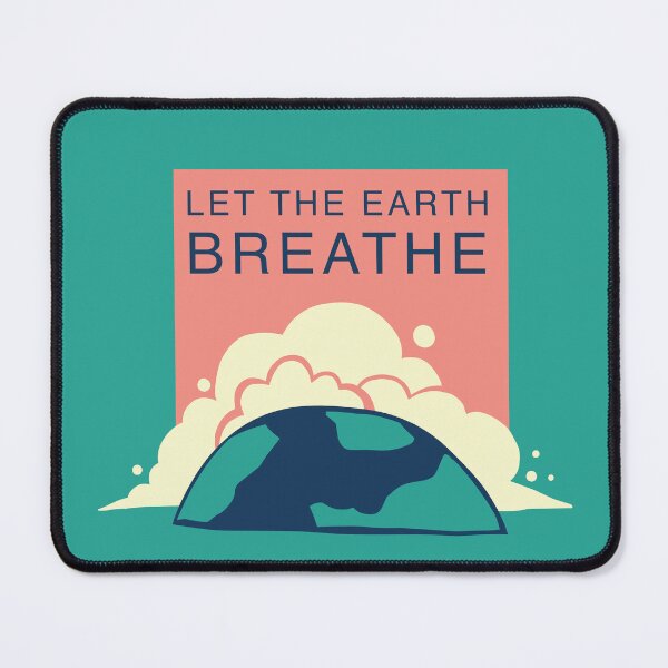 Item preview, Intricate Let The Earth Breathe Emblem designed and sold by CapriCreatives.