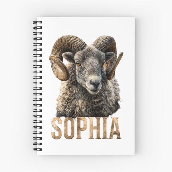 Item preview, Sophia – Aries Zodiac Sign designed and sold by AlexLineArt.