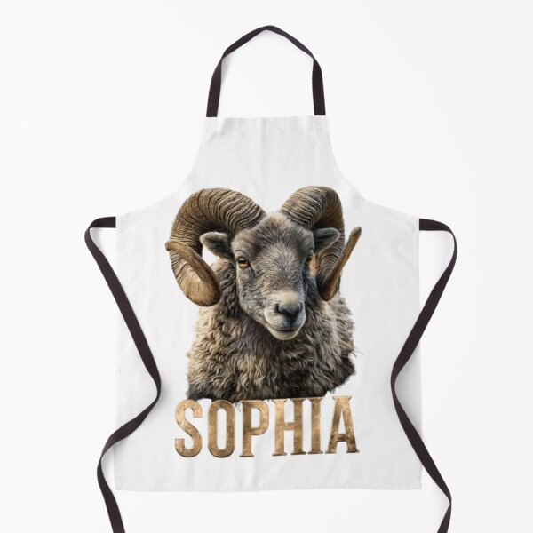 Item preview, Sophia – Aries Zodiac Sign designed and sold by AlexLineArt.