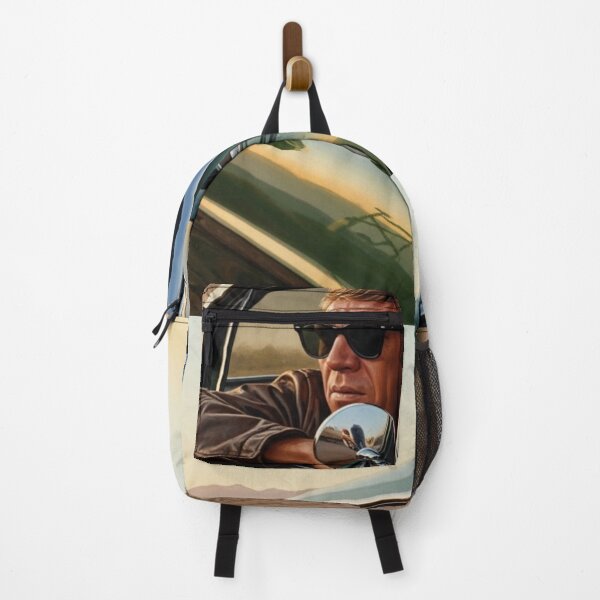 Item preview, Steve McQueen: The King of Cool's Bullitt Road Trip - Classic Car Cinema Art designed and sold by Art's Diner.
