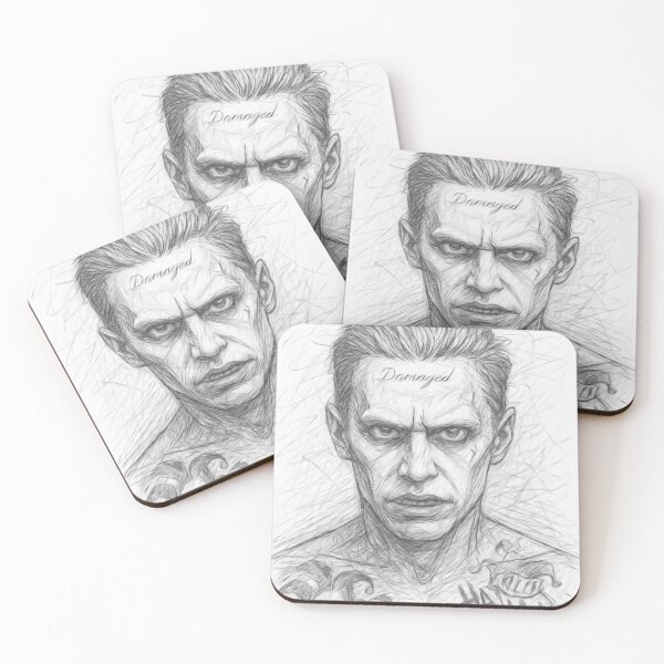 Item preview, Superhero Villain Pencil Sketch designed and sold by Leon Woods Pencil Art.