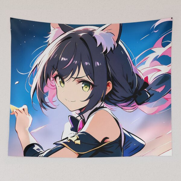 Item preview, Kyaru Sunset Confidence Princess Connect Game Anime Girl designed and sold by thedarvills.