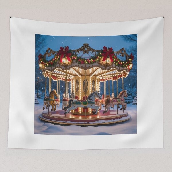 Item preview, New Year Themed Carousel designed and sold by ArtQueen777.