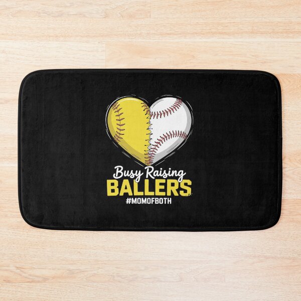 Item preview, Heart Mom Of Both Softball Baseball Mothers Day designed and sold by MaryoKing.