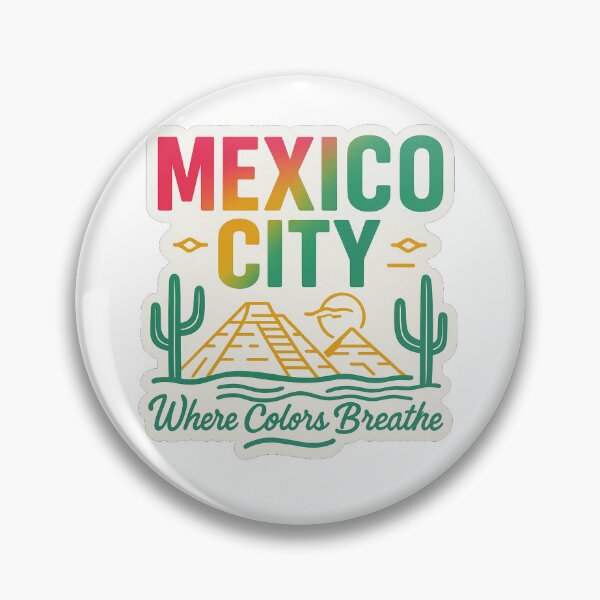 Item preview, Mexico City Colors Breathe Travel Design designed and sold by the-dovlat.