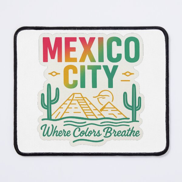 Item preview, Mexico City Colors Breathe Travel Design designed and sold by the-dovlat.