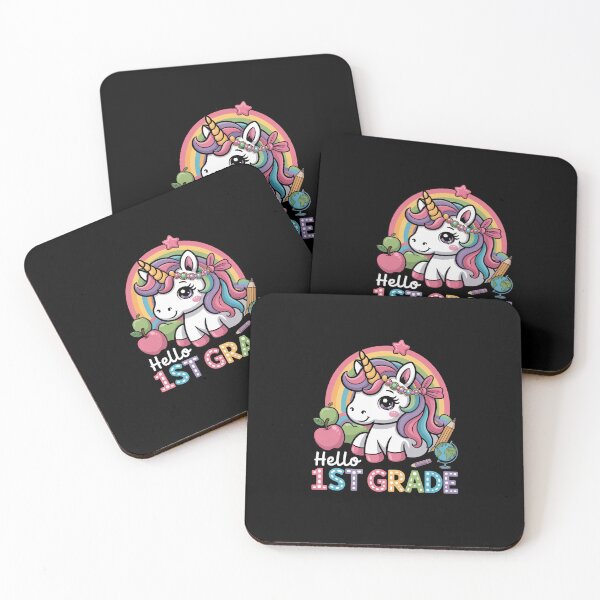Item preview, Hello 1St Grade Unicorn First Day Of School designed and sold by MaryoKing.