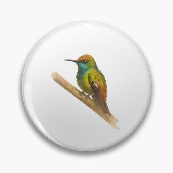 Item preview, Coppery-headed Emerald (Microchera cupreiceps) designed and sold by HOMETOWN86.
