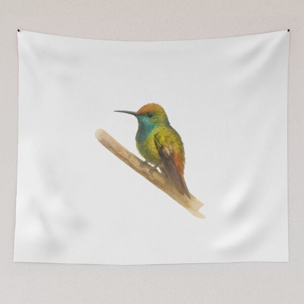Item preview, Coppery-headed Emerald (Microchera cupreiceps) designed and sold by HOMETOWN86.