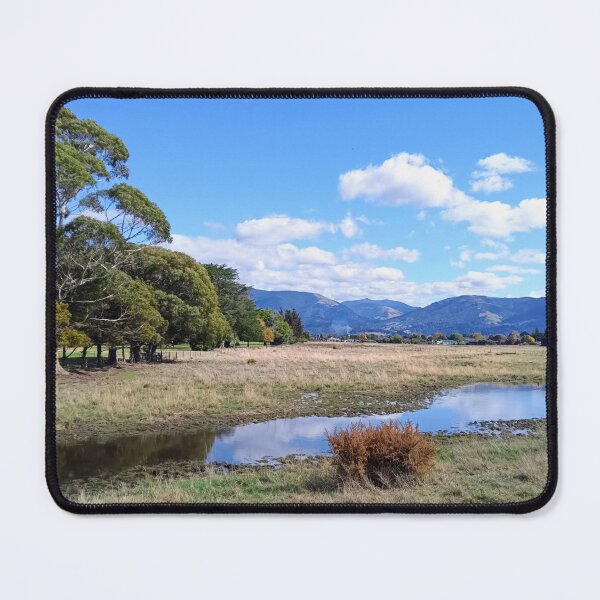Item preview, Autumn landscape in New Zealand with reflections of trees designed and sold by TheArtofHeart.
