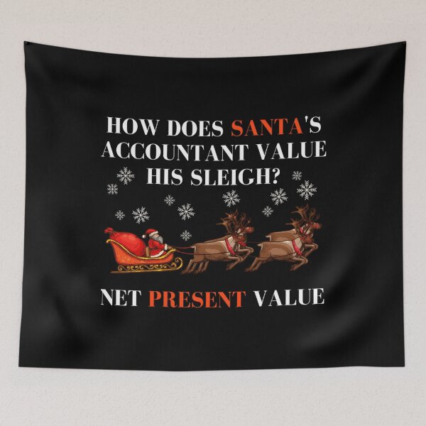 Item preview, Christmas Accounting Pun designed and sold by gxzfcpihr44.