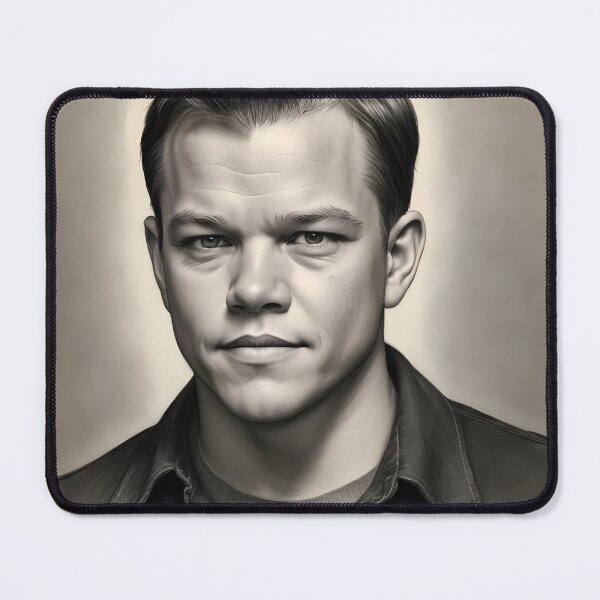 Item preview, Matt Damon designed and sold by WorldofCharcoal.