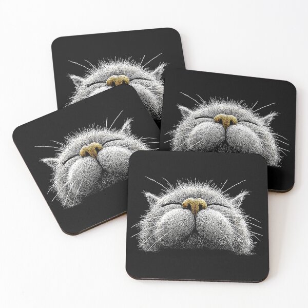 Item preview, Cute White Persian Cat ' The Sleeping Persian ' BY SHiRLeY MacARTHuR designed and sold by Shirley MacArthur Art.