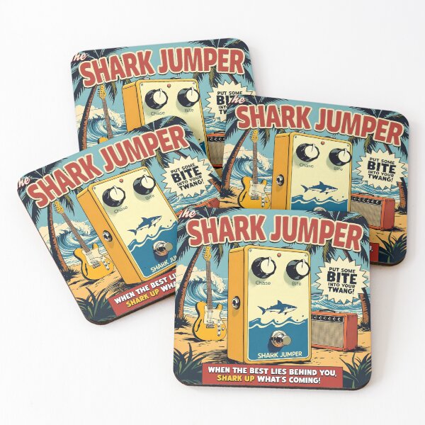 Item preview, Yet Undiscovered Effects Pedal: The Shark Jumper designed and sold by Mantramontics.