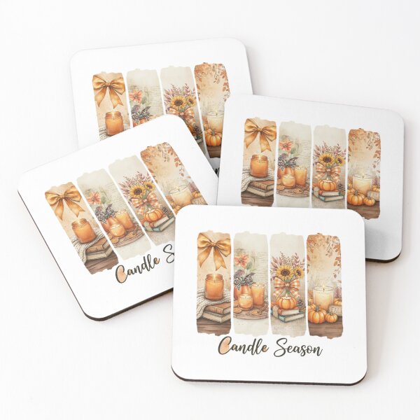 Item preview, Cozy Fall Candle Season Aesthetic | Pumpkin & Book Autumn Vibes designed and sold by Furr-n-Purr.