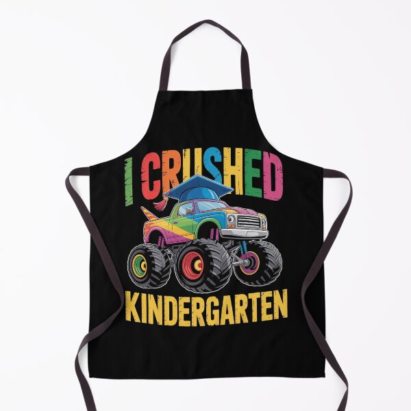 Item preview, I Crushed Kindergarten Monster Truck Graduation designed and sold by Kcgarciaso.