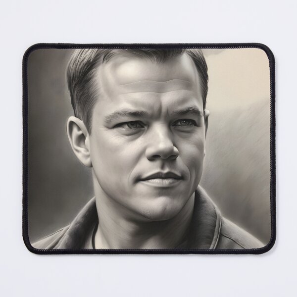 Item preview, Matt Damon designed and sold by WorldofCharcoal.