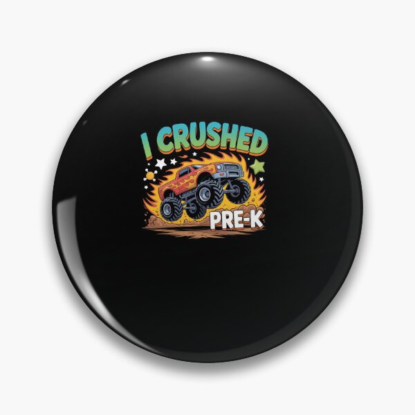Item preview, I Crushed Pre-K Monster Truck Graduation Last Day School  designed and sold by Kcgarciaso.
