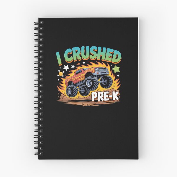 Item preview, I Crushed Pre-K Monster Truck Graduation Last Day School  designed and sold by Kcgarciaso.