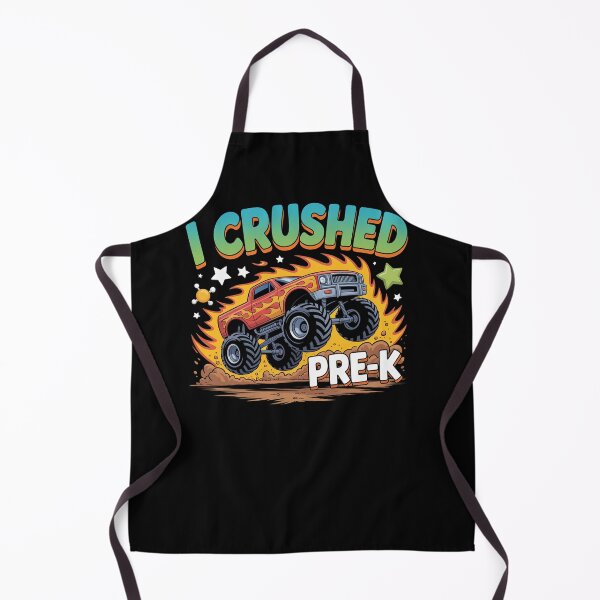 Item preview, I Crushed Pre-K Monster Truck Graduation Last Day School designed and sold by Kcgarciaso.