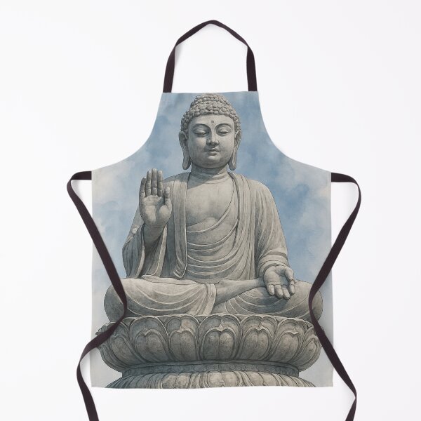 Item preview, Watercolor Buddha Statue Artwork • Zen Meditation Art • Spiritual Peace Decor designed and sold by elgreko.